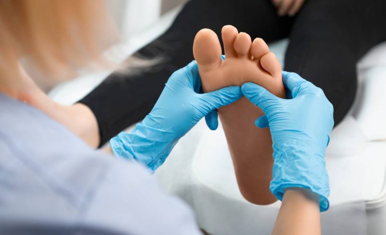 What is a foot check? How is it related to diabetes?