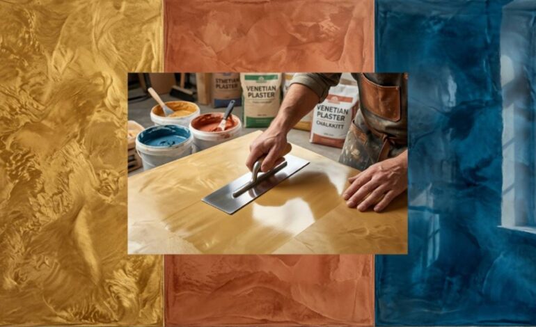 Venetian Plaster: What It Is and How to Apply It